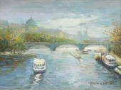 T.E. PENCKE (B.1929) PARIS VIE
