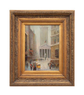 T.E. PENCKE WALL STREET SCENE