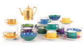 TEA AND SAUCIER SET - PARTIALT