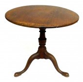 TEA TABLE, 18TH C., PENNSYLVAN