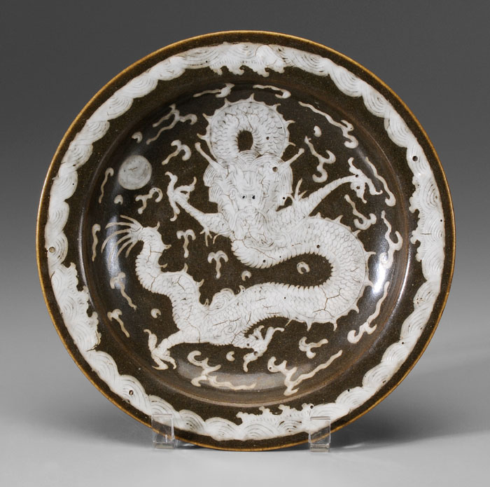 Teadust-Glazed Bowl Chinese, 19th