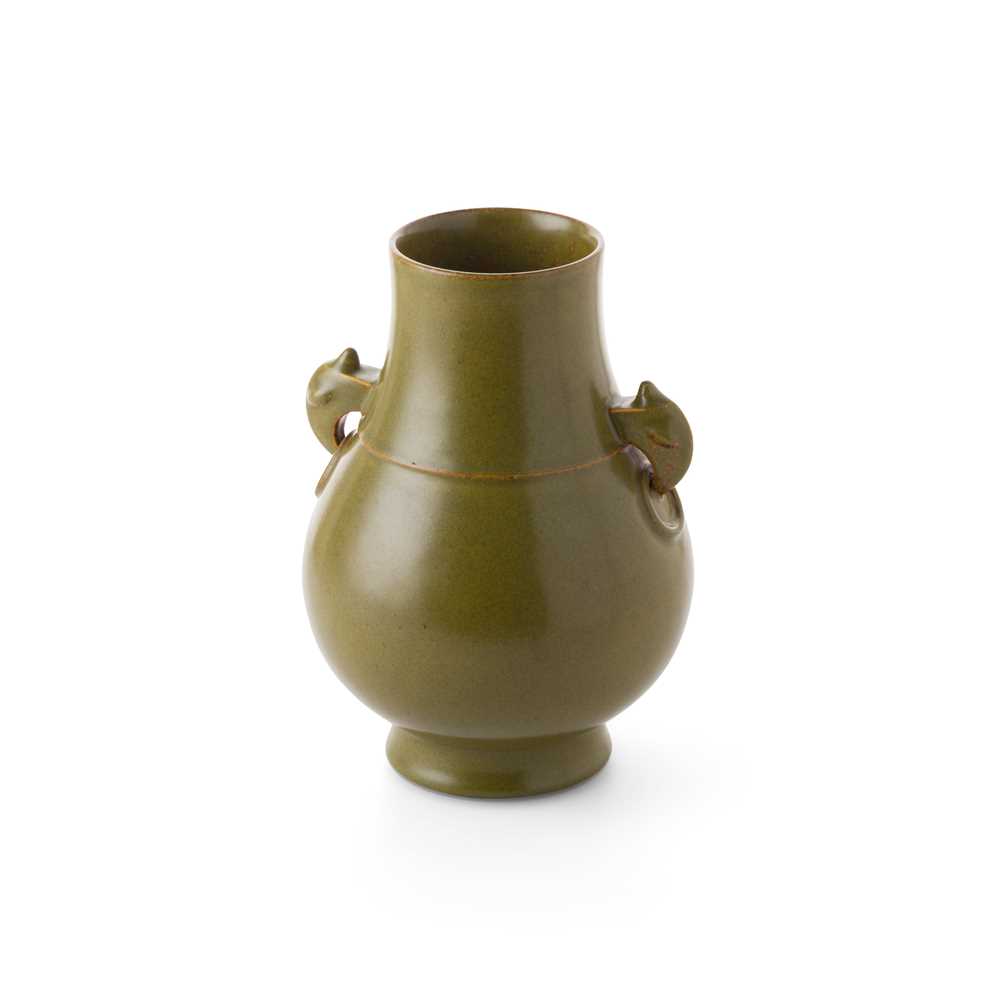 TEADUST-GLAZED VASE QIANLONG MARK