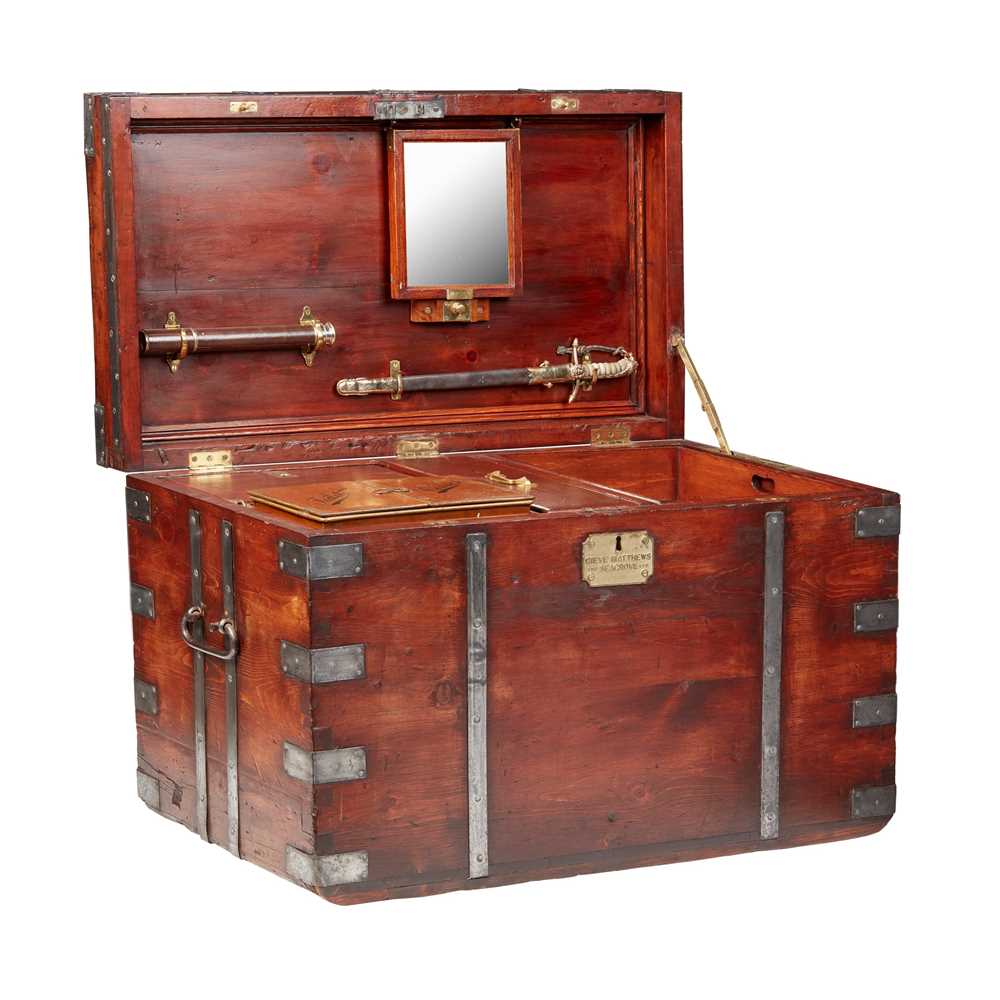 TEAK AND STEEL BANDED NAVAL