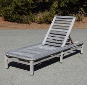 TEAK CHAISE LOUNGE CHAIRTeak c