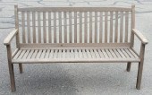 TEAK OUTDOOR BENCH, LENGTH 64