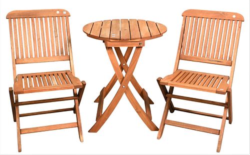 TEAK SMALL ROUND TABLETeak Small
