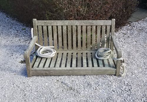 TEAK WOOD OUTDOOR SWINGTeak Wood