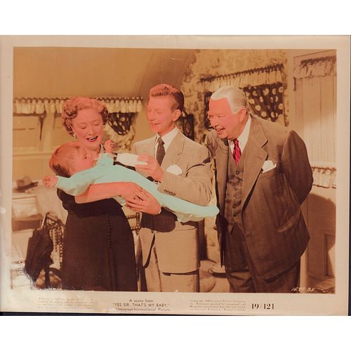 TECHNICOLOR PHOTOGRAPH FROM YES SIR