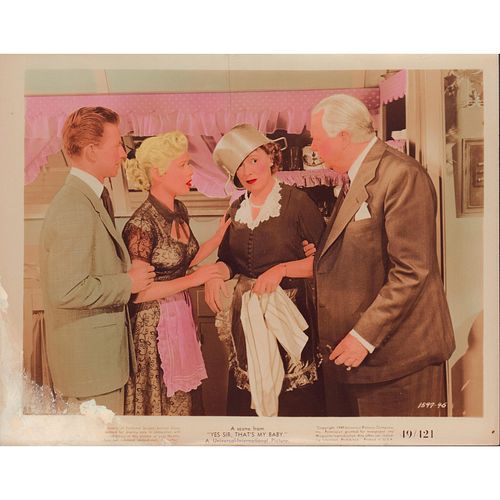 TECHNICOLOR PHOTOGRAPH FROM YES SIR