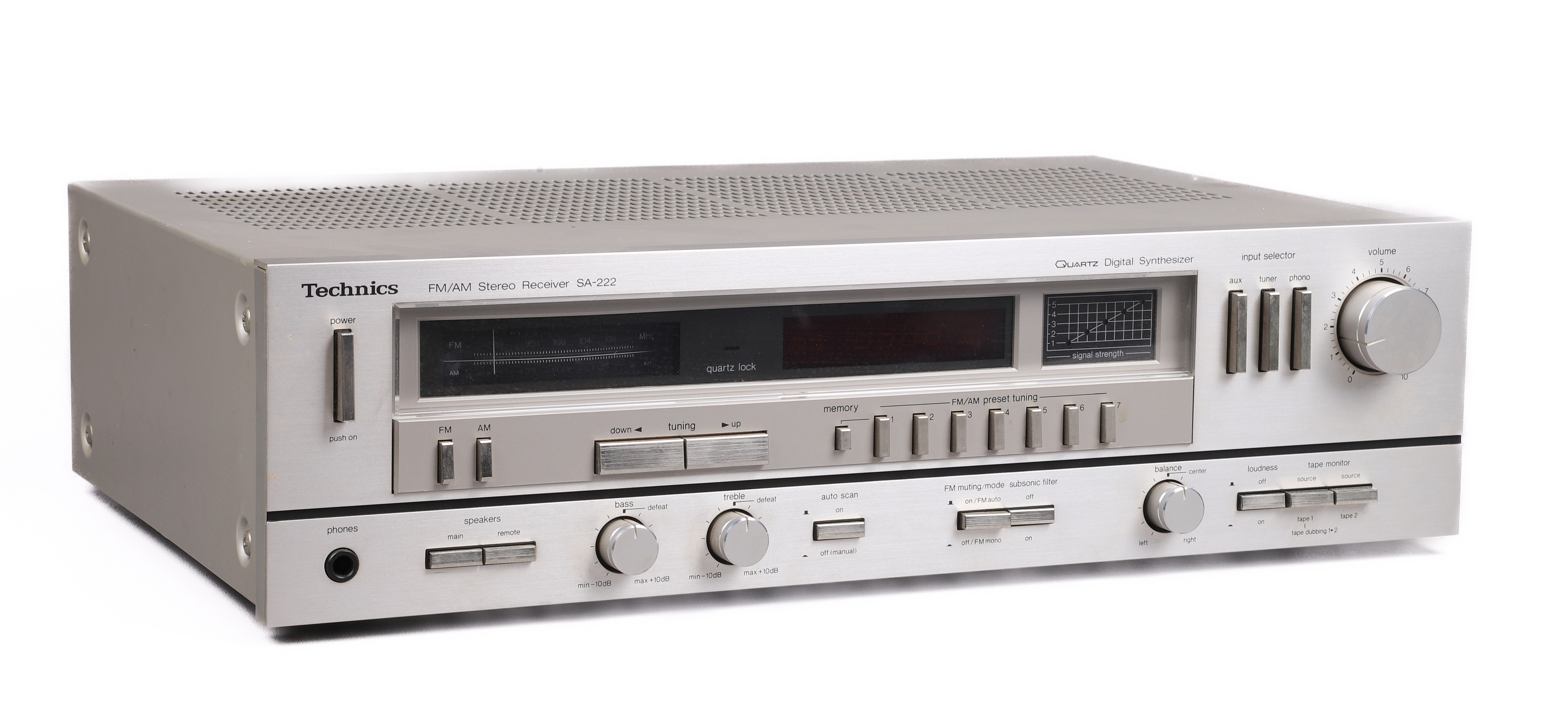 Technics SA-222 stereo reciever,