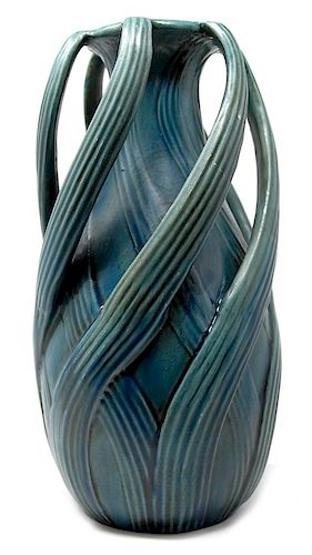 TECO ARTS CRAFTS POTTERY VASETeco