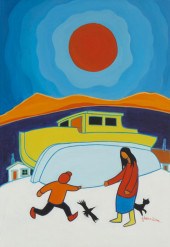 TED HARRISON, (1926-2015), RED