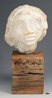 TED HATCHETT MARBLE SCULPTURET