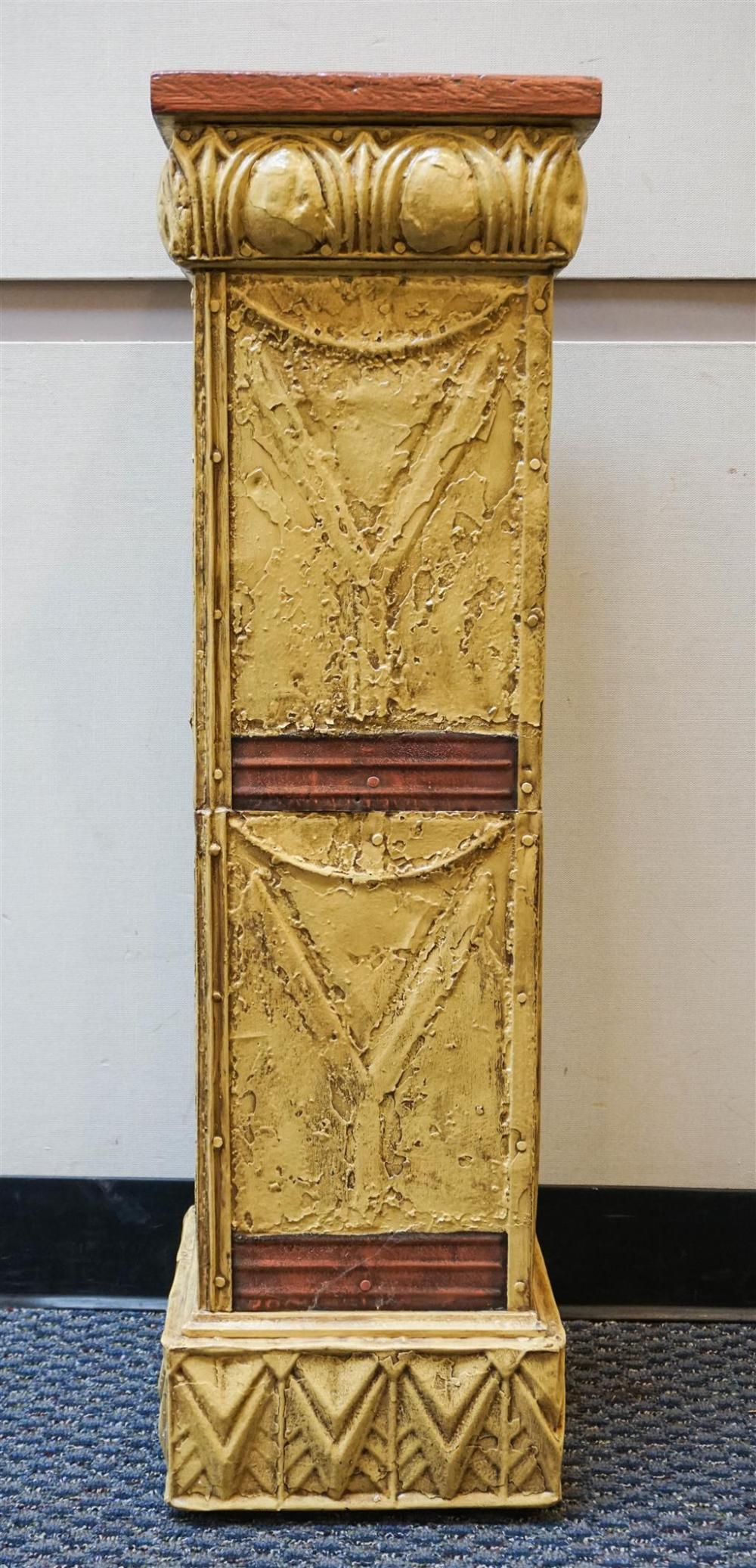 TED KOBRIN 'CEILING TILE' PEDESTAL,