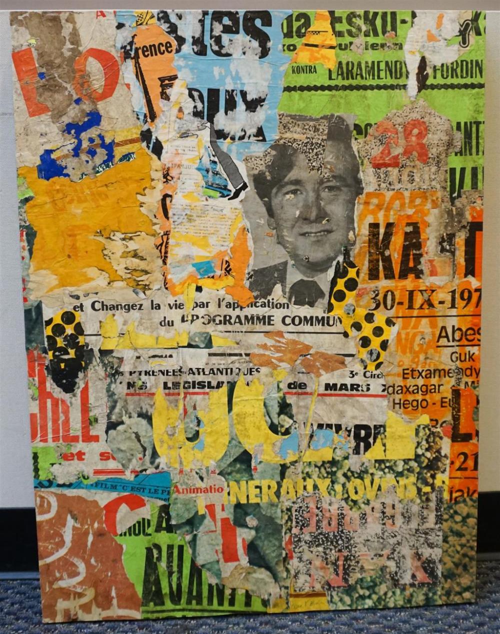 TED KOBRIN 'COLLAGE WITH FRENCH
