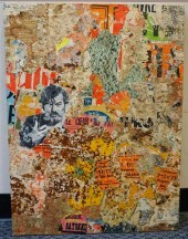 TED KOBRIN, 'COLLAGE WITH FREN