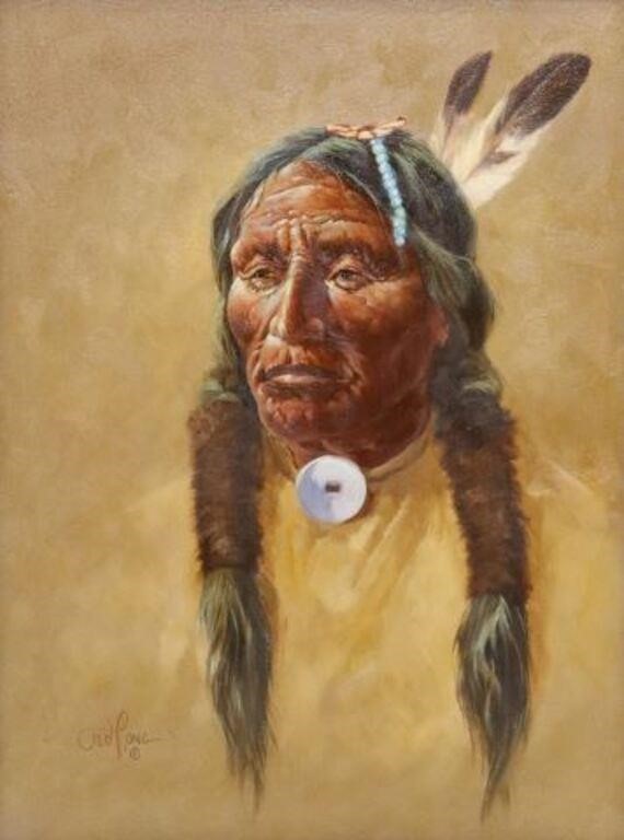 TED LONG (1932-2007) NATIVE