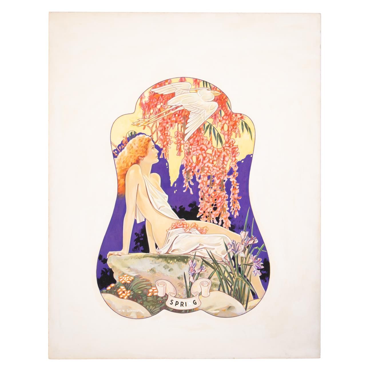 TED SCHROCK, "SPRING", FEMALE