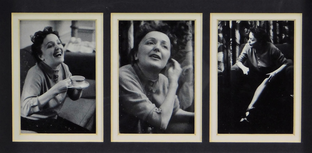 TED WILLIAMS PHOTOGRAPH TRIPTYCH OF