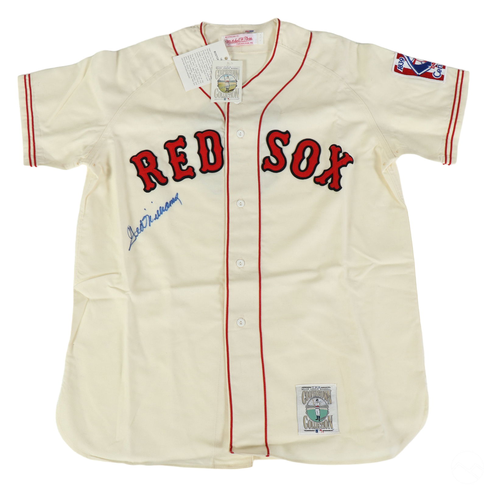 TED WILLIAMS SIGNED RED SOX