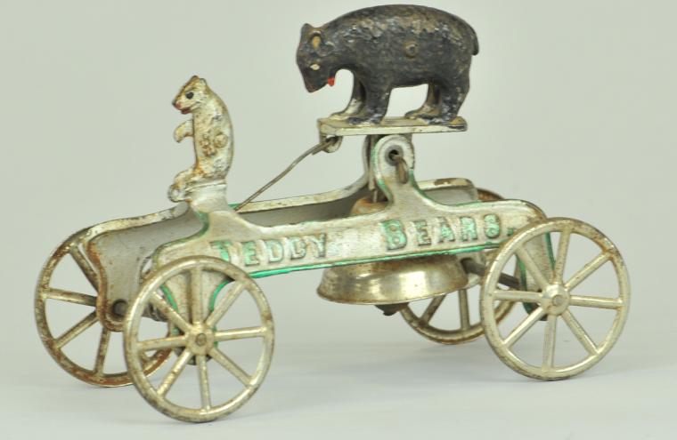 ''TEDDY BEARS'' PULL BELL TOY