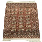 TEKKE BOKHARA RUG (3'8" X 4'2"
