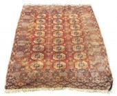 TEKKE BOKHARA RUG (4'10" X 5'