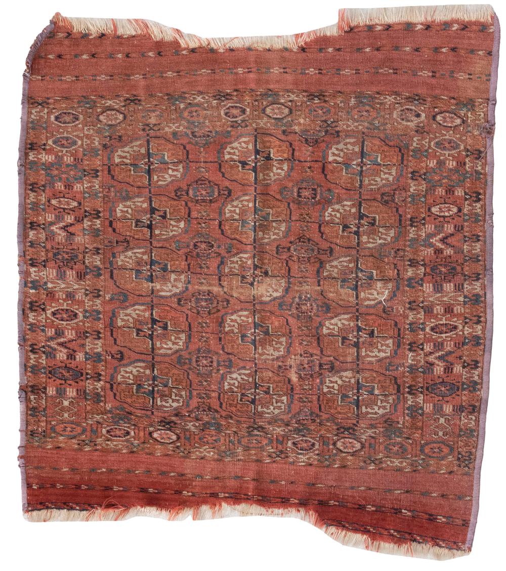 TEKKE BOUKARA RUG: 3’0” X 3’0” LATE