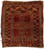 TEKKE ENGRI AREA RUG, 53 1/2"