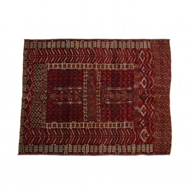 TEKKE ENSI OR RUG Wool, Central