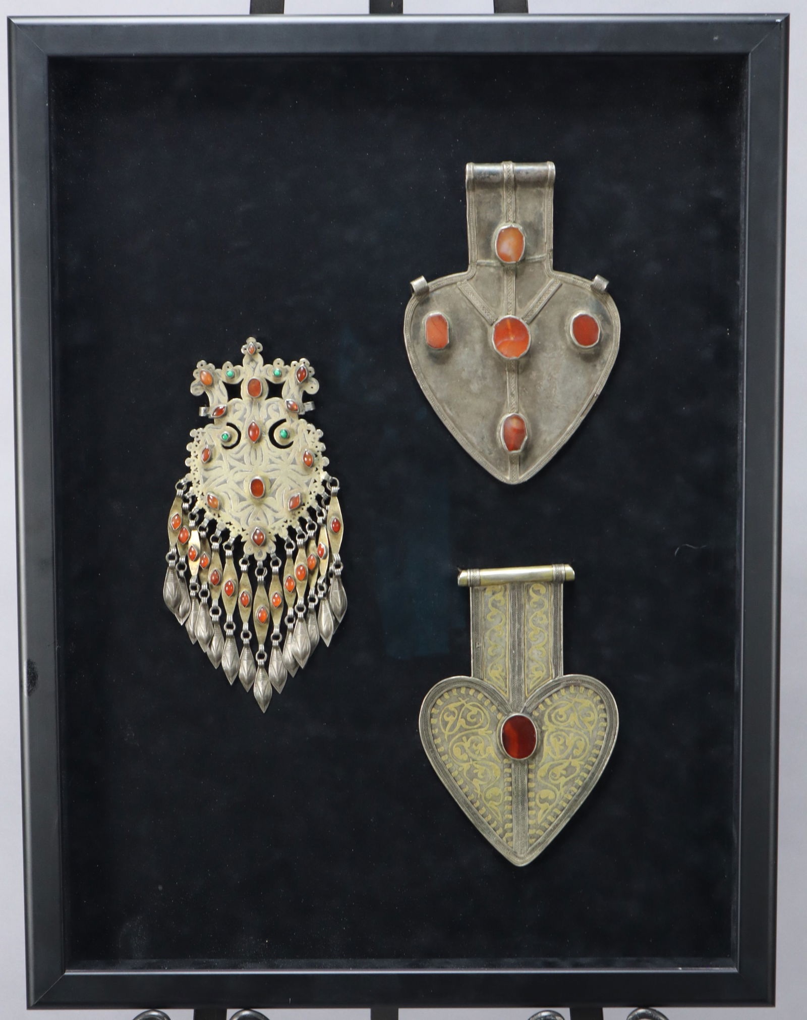 TEKKE PARCEL-GILT, PIERCED,