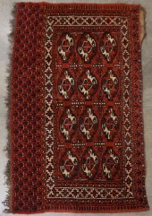 TEKKE TURKOMAN BAGFACE, 4 FT 1