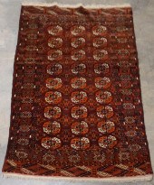 TEKKE-TURKOMAN PARTIAL SILK RU