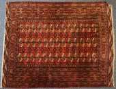 TEKKE TURKOMAN RUG, SECOND QUA