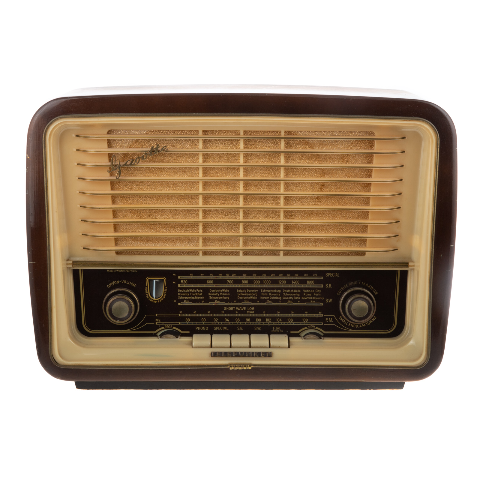 TELEFUNKEN GAVOTTE 55 SHORTWAVE