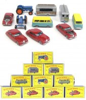 TEM MATCHBOX TOY VEHICLES incl