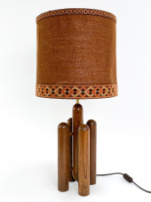 TEMDE GERMAN OAK TABLE LAMP C.