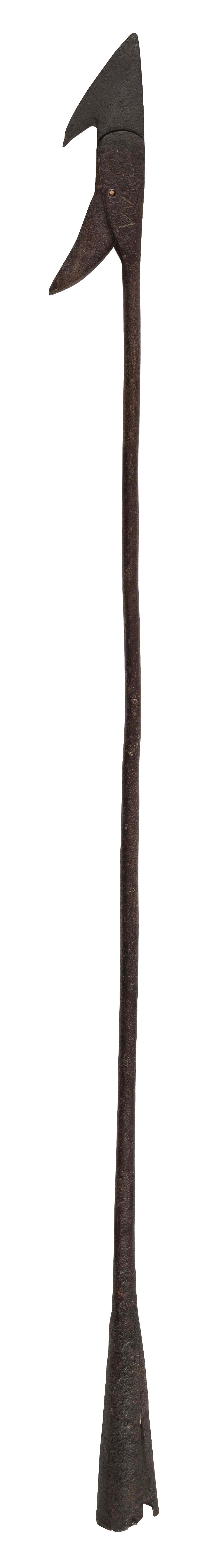 TEMPLE-STYLE HARPOON MID-19TH