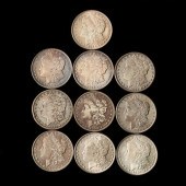 TEN (10) 20TH CENTURY MORGAN S
