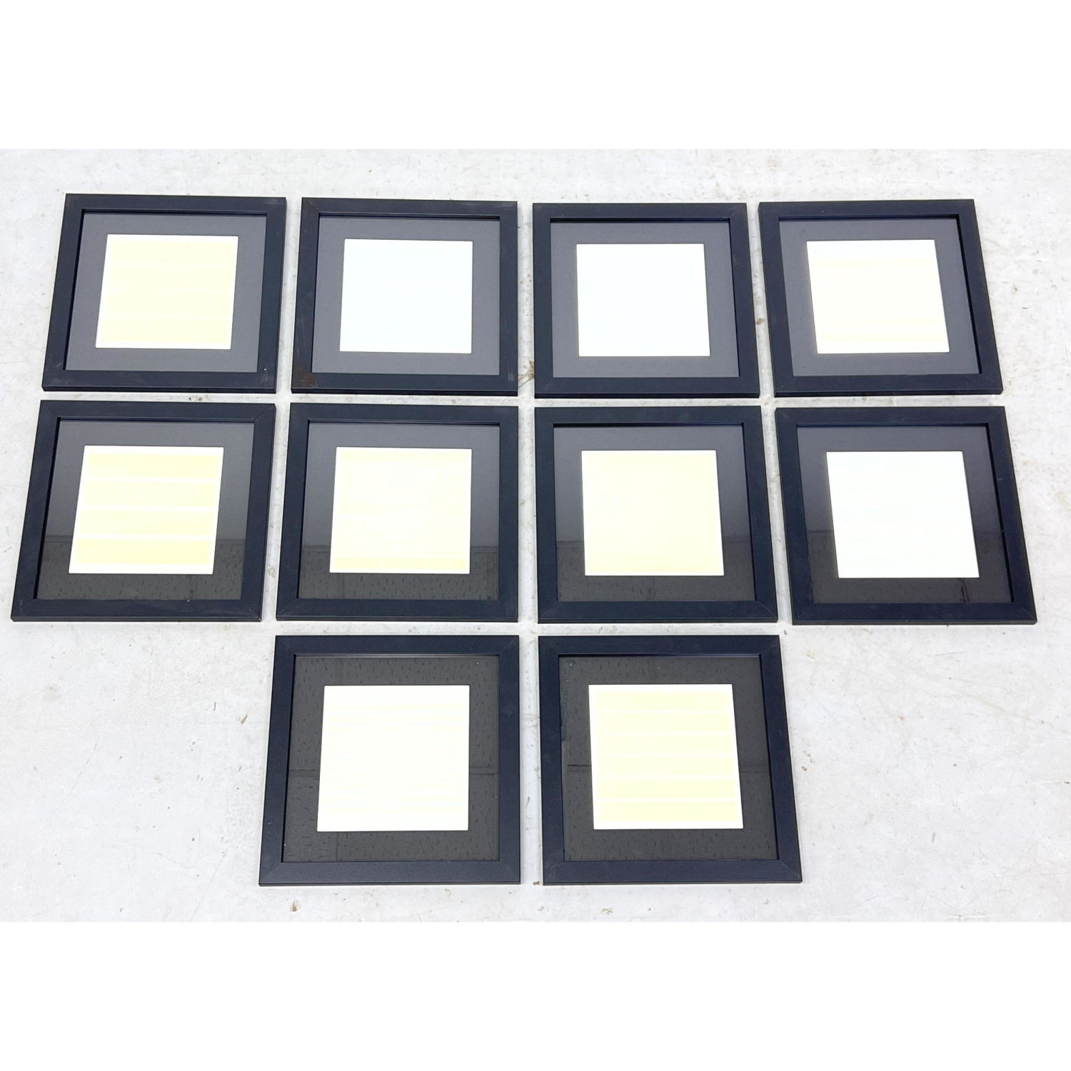 Ten (10) Agnes Martin lithographs