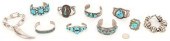 TEN (10) SILVER JEWELRY ITEMS