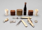 Ten 19th century men&#39;s acc