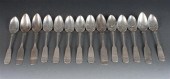 Ten American sterling silver t