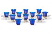 TEN ASIAN METALWARE AND COBALT