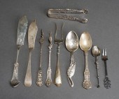 TEN ASSORTED AMERICAN STERLING