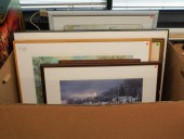 TEN ASSORTED FRAMED WORKS OF A