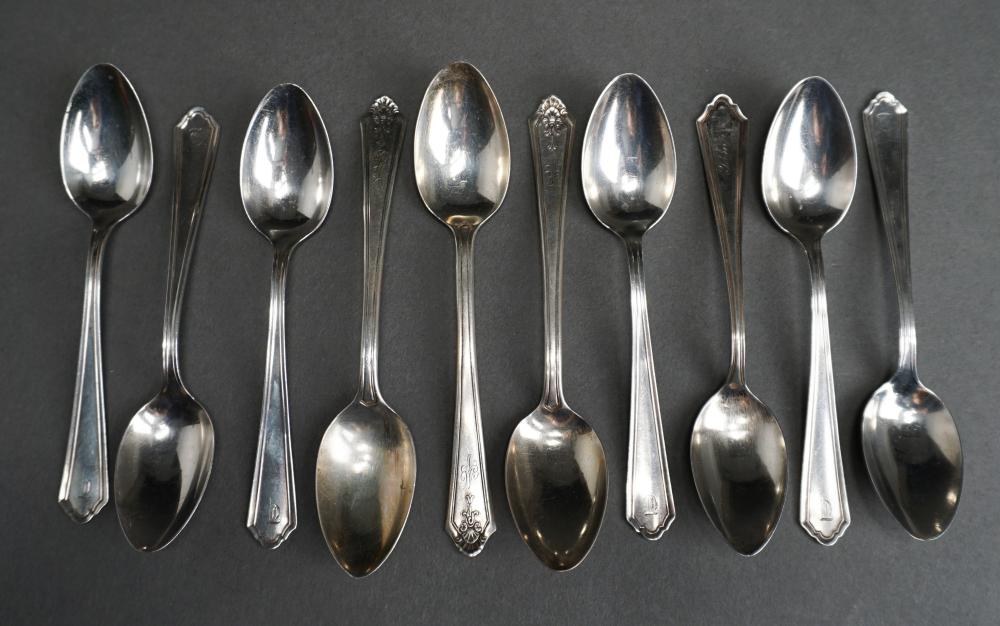 TEN ASSORTED STERLING SILVER