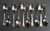 TEN ASSORTED STERLING SILVER T