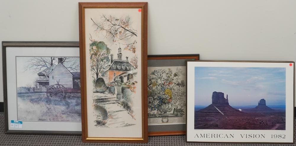 TEN ASSORTED WORKS OF ARTTen