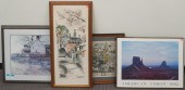 TEN ASSORTED WORKS OF ARTTen A